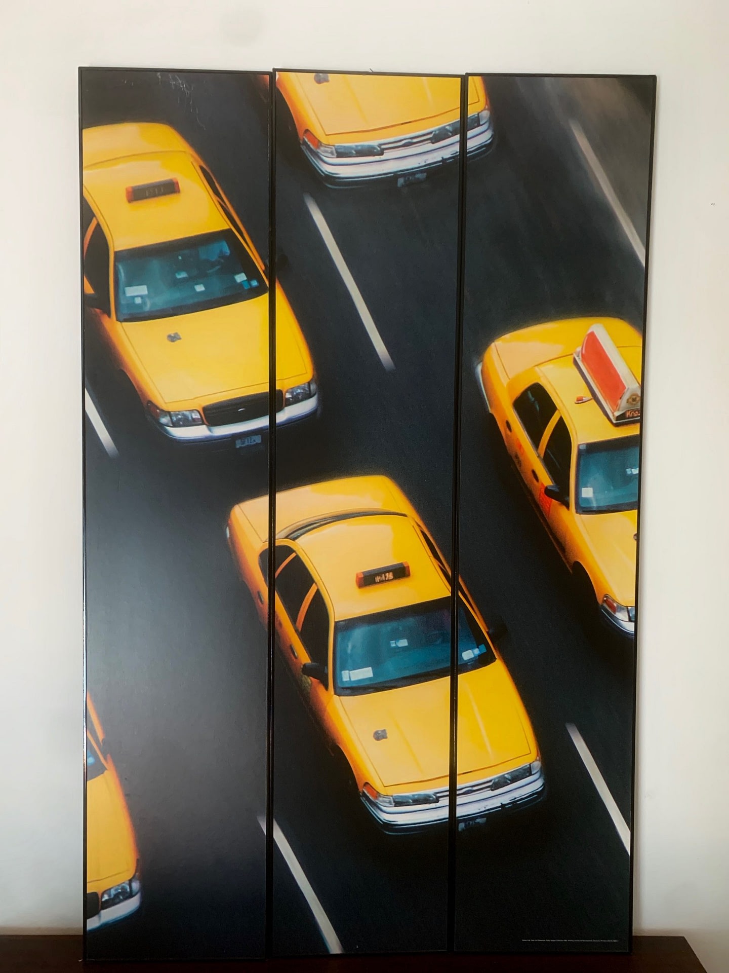 Quadro composto (3 pezzi) Taxi, New York